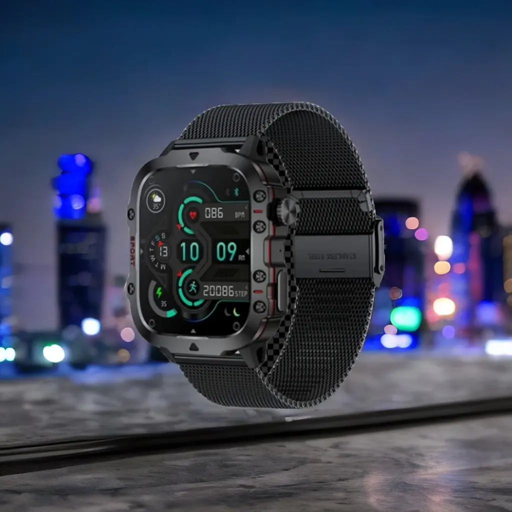 Montre Connectée Homme - Chrony Smartwatch - "Commander" Chrony