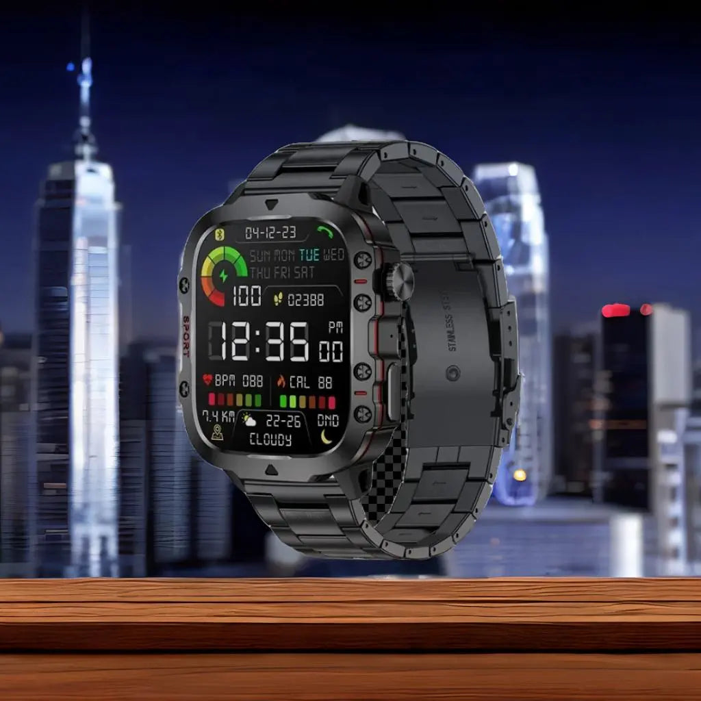 Montre Connectée Homme - Chrony Smartwatch - "Commander" Chrony