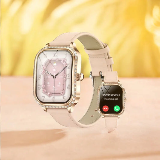 Montre Connectée Femme - Chrony Smartwatch - "Natura" Chrony